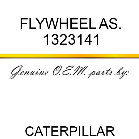 FLYWHEEL AS. 1323141