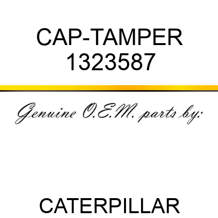 CAP-TAMPER 1323587