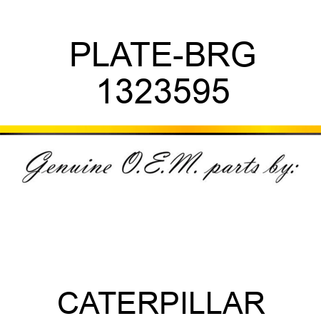 PLATE-BRG 1323595