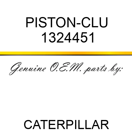 PISTON-CLU 1324451