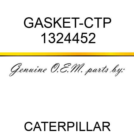 GASKET-CTP 1324452