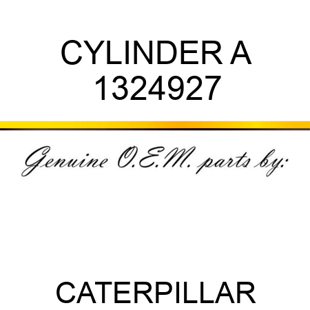 CYLINDER A 1324927