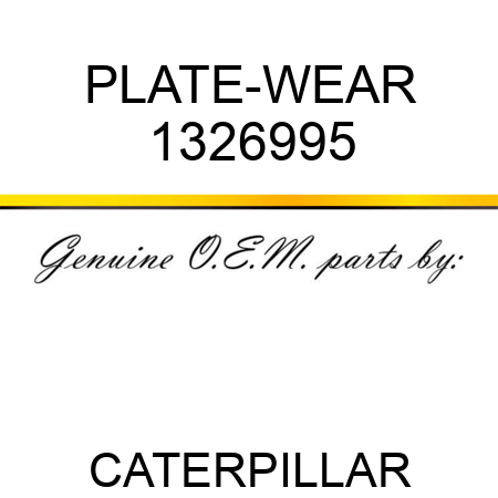 PLATE-WEAR 1326995