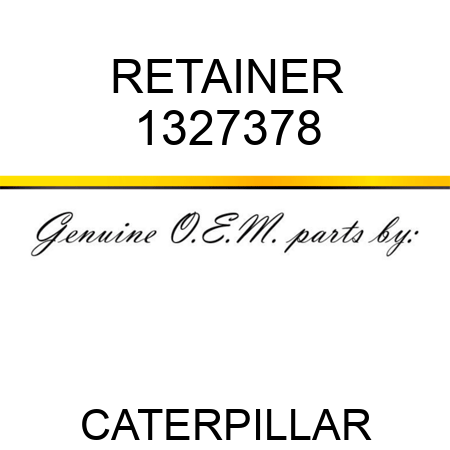RETAINER 1327378