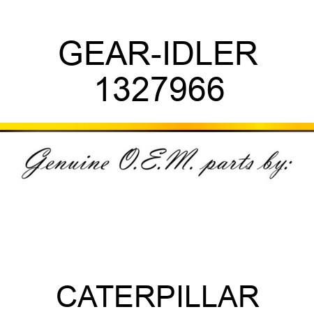 GEAR-IDLER 1327966