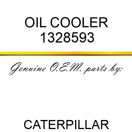 OIL COOLER 1328593