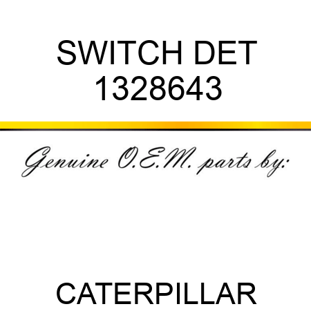 SWITCH DET 1328643