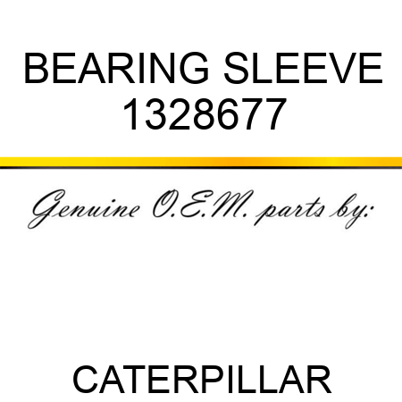 BEARING SLEEVE 1328677