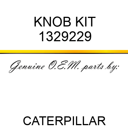 KNOB KIT 1329229