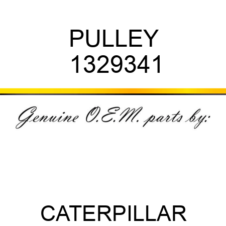 PULLEY 1329341