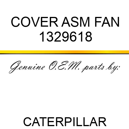 COVER ASM FAN 1329618