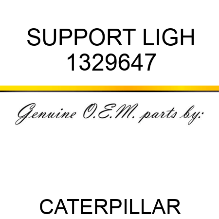 SUPPORT LIGH 1329647