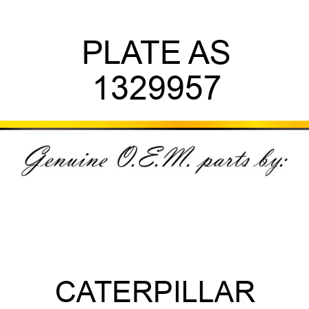 PLATE AS 1329957