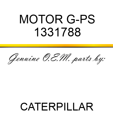 MOTOR G-PS 1331788