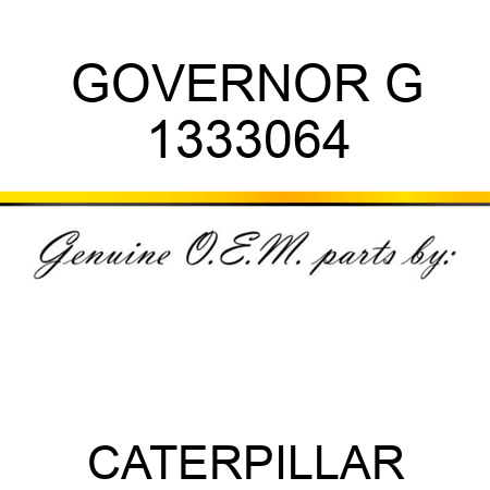 GOVERNOR G 1333064