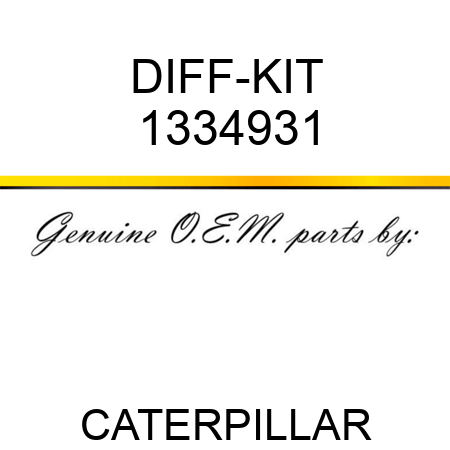 DIFF-KIT 1334931