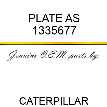 PLATE AS 1335677
