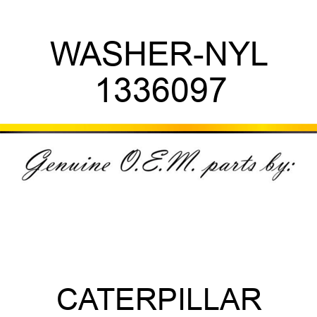 WASHER-NYL 1336097