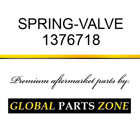 SPRING-VALVE 1376718