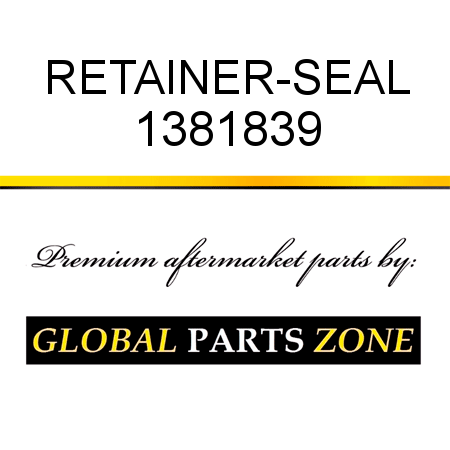 RETAINER-SEAL 1381839