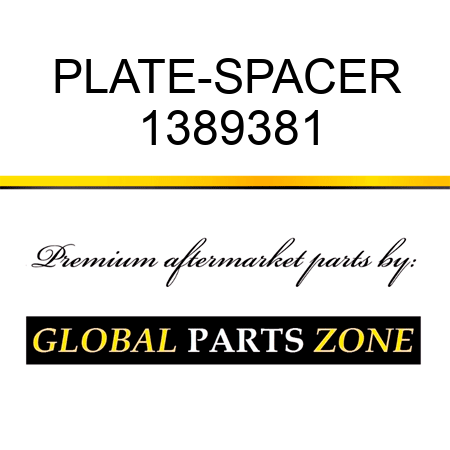 PLATE-SPACER 1389381