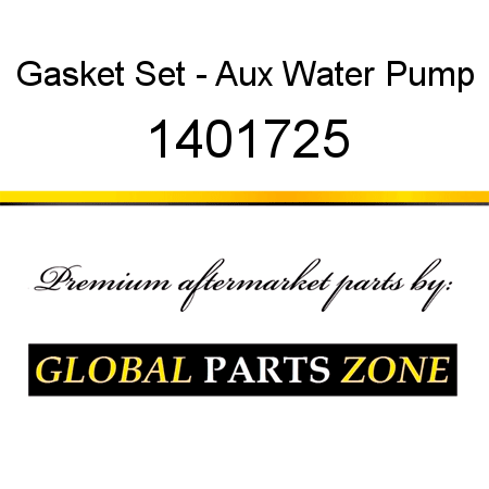 Gasket Set - Aux Water Pump 1401725