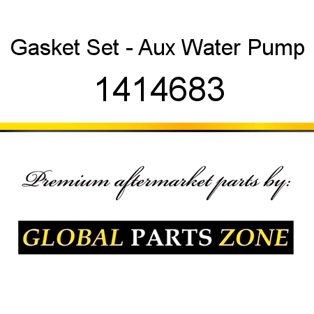 Gasket Set - Aux Water Pump 1414683