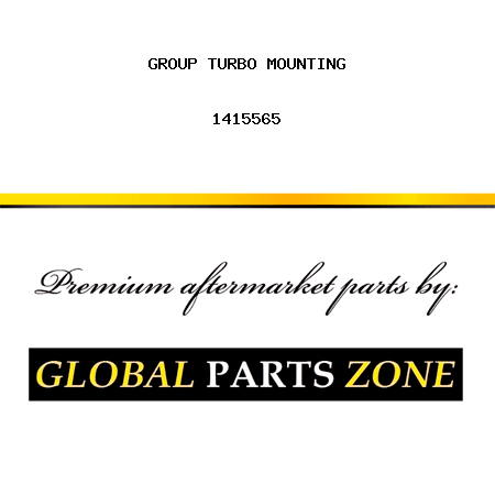 GROUP TURBO MOUNTING 1415565