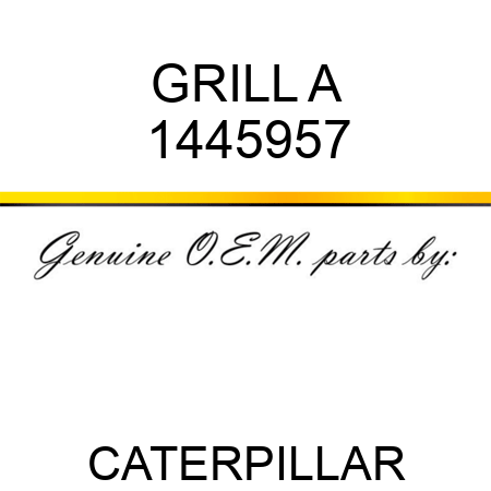 GRILL A 1445957