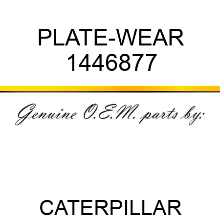 PLATE-WEAR 1446877