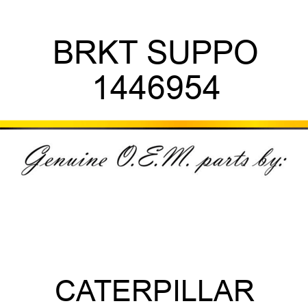 BRKT SUPPO 1446954