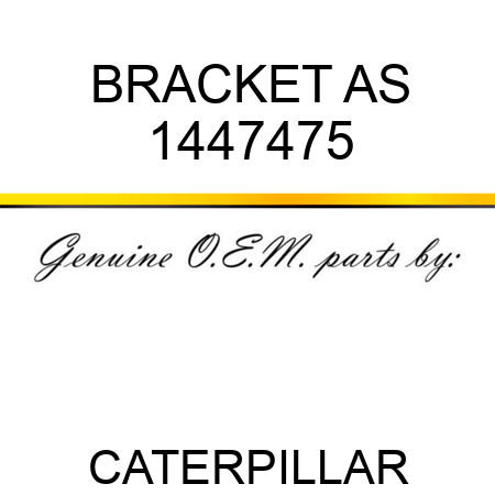 BRACKET AS 1447475