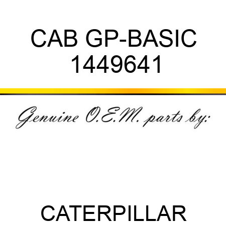 CAB GP-BASIC 1449641