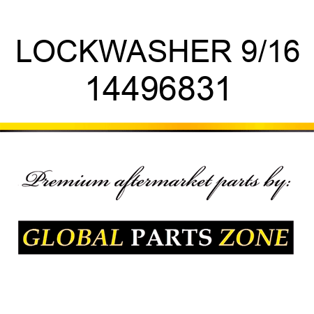 LOCKWASHER 9/16 14496831