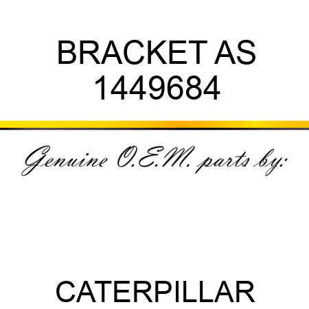 BRACKET AS 1449684