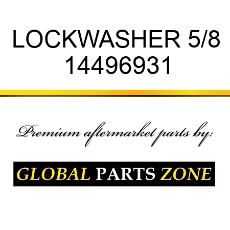 LOCKWASHER 5/8 14496931