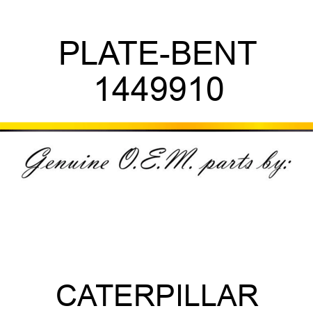 PLATE-BENT 1449910