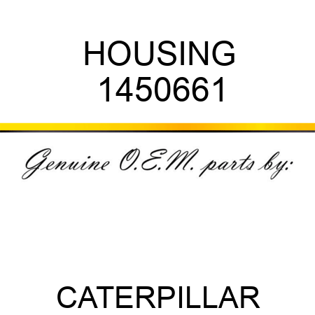 HOUSING 1450661