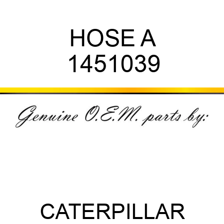 HOSE A 1451039