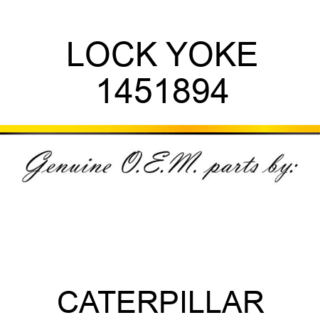 LOCK YOKE 1451894