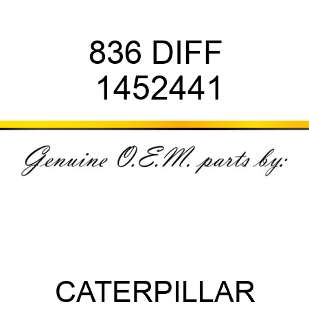 836 DIFF 1452441
