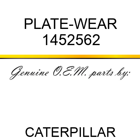 PLATE-WEAR 1452562