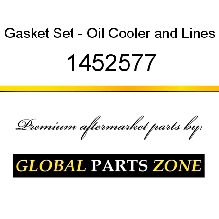 Gasket Set - Oil Cooler&Lines 1452577