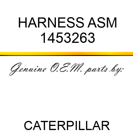 HARNESS ASM 1453263
