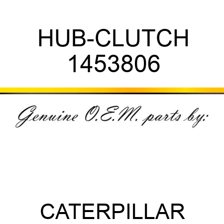 HUB-CLUTCH 1453806