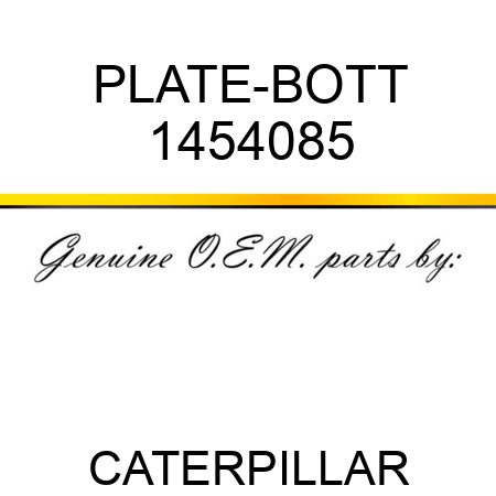 PLATE-BOTT 1454085