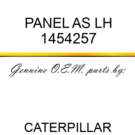PANEL AS LH 1454257