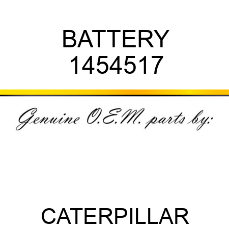 BATTERY 1454517