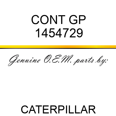 CONT GP 1454729