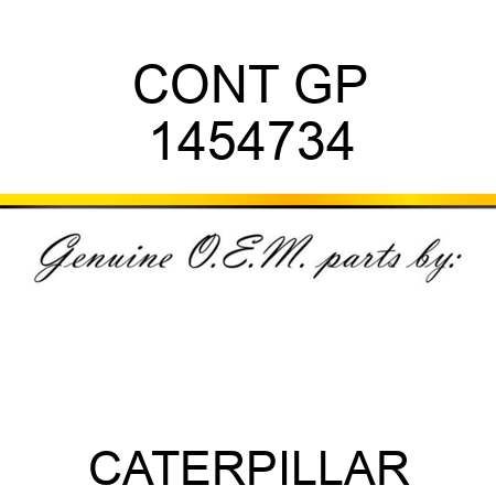 CONT GP 1454734